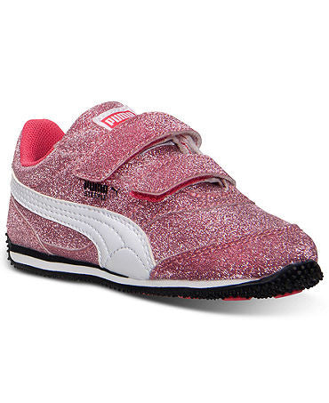 Puma Girls' Steeple Glitz Casual Sneakers from Finish Line