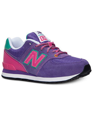 New Balance Girls' 574 Casual Sneakers from Finish Line