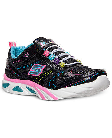 Skechers Girls' Preschool S Lights Lite-Gemz Casual Sneakers from Finish Line