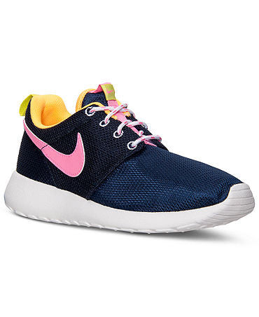 Nike Little Girls' Rosherun Casual Sneakers from Finish Line