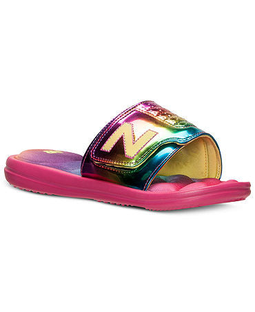 Klone Lab by New Balance Grade-School Girls' Classic Slide Sandals from Finish Line