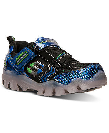 Skechers Little Boys' Spektra Light-Up Running Sneakers from Finish Line