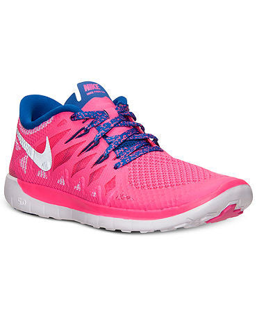 Nike Girls' Free 5.0 2014 Running Sneakers from Finish Line