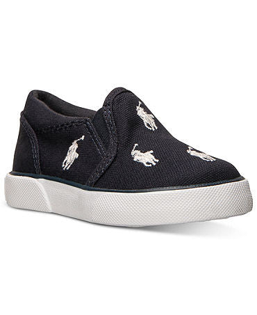 Polo Ralph Lauren Toddler Boys' Bal Harbour Repeat Casual Sneakers from Finish Line