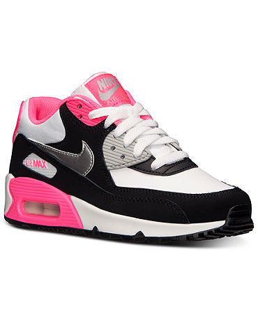 Nike Girls' Air Max 90 Running Sneakers from Finish Line