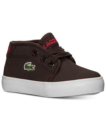 NEW! Lacoste Toddler Boys' Ampthill Chunk Casual Sneakers from Finish Line