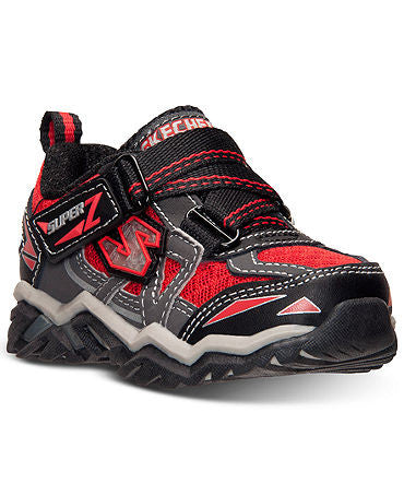 NEW! Skechers Toddler Boys' Hawk Super Z Light-Up Sneakers from Finish Line