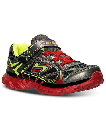 NEW! Skechers Little Boys' Tough Trax Quads Running Sneakers from Finish Line