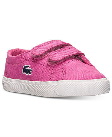 NEW! Lacoste Toddler Girls' Marcel L Sum Casual Sneakers from Finish Line