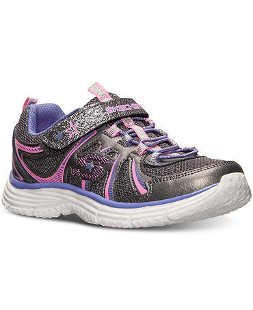 NEW! Skechers Little Girls' Ecstatix Wunderspark Athletic Sneakers from Finish Line