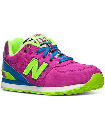 NEW! New Balance Little Girls' 574 Casual Sneakers from Finish Line