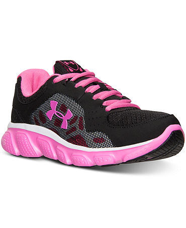NEW! Under Armour Girls' Micro-G Assert IV Running Sneakers from Finish Line